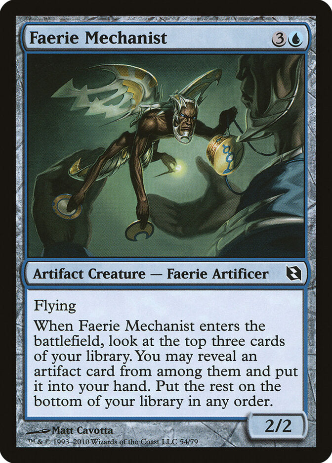 Faerie Mechanist · Duel Decks: Elspeth vs. Tezzeret (DDF) #54