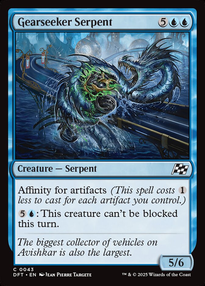 Gearseeker Serpent · Aetherdrift (DFT) #43