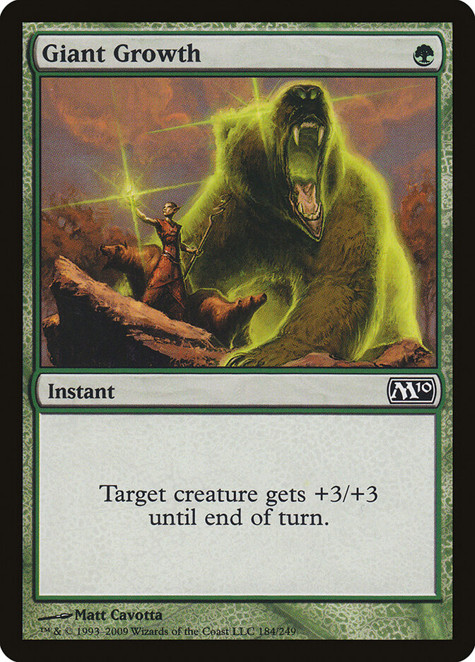 Giant Growth · Magic 2010 (M10) #184