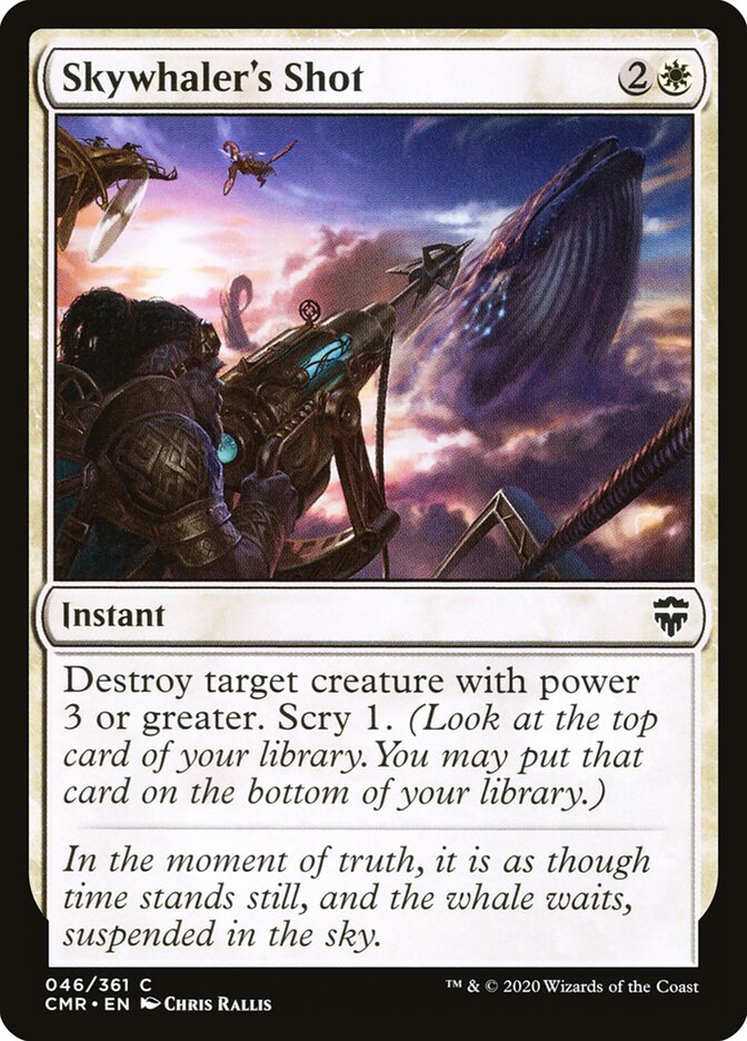 Skywhaler's Shot · Commander Legends (CMR) #46