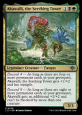 Akawalli, the Seething Tower · The Lost Caverns of Ixalan (LCI) #220