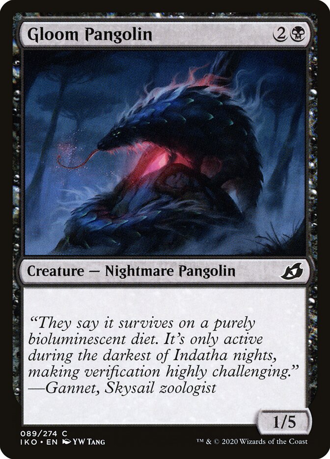 Gloom Pangolin · Ikoria: Lair of Behemoths (IKO) #89