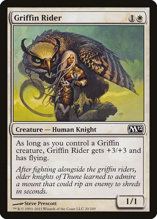 Griffin Rider · Magic 2012 (M12) #20