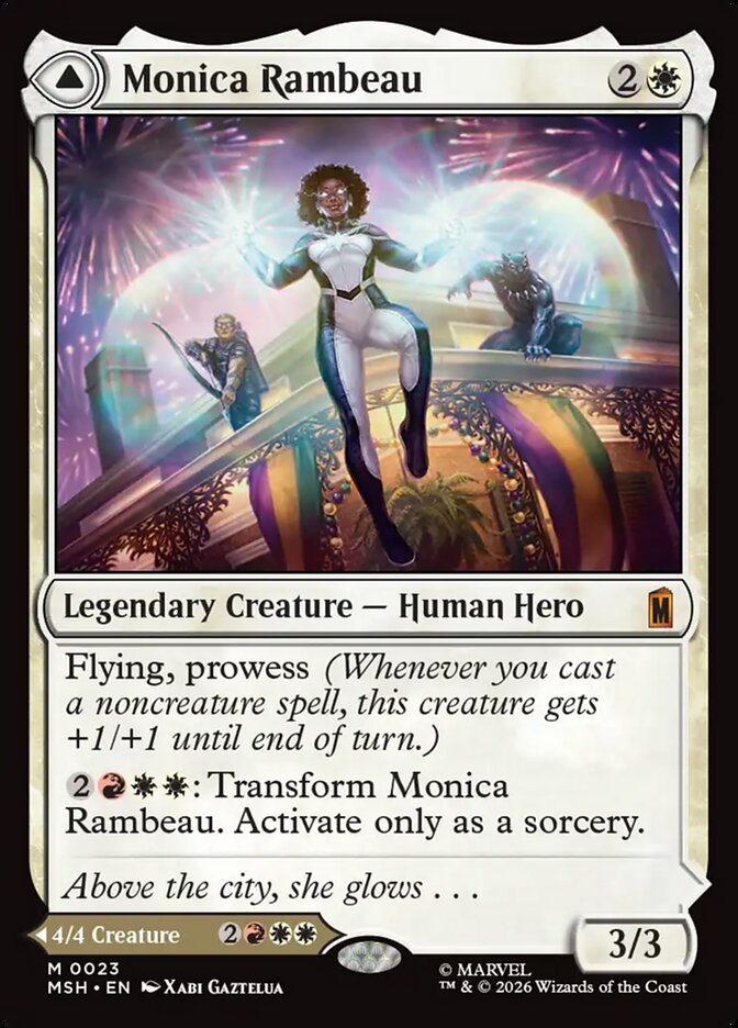 Monica Rambeau // Photon, Living Light · Marvel Super Heroes (MSH) #23