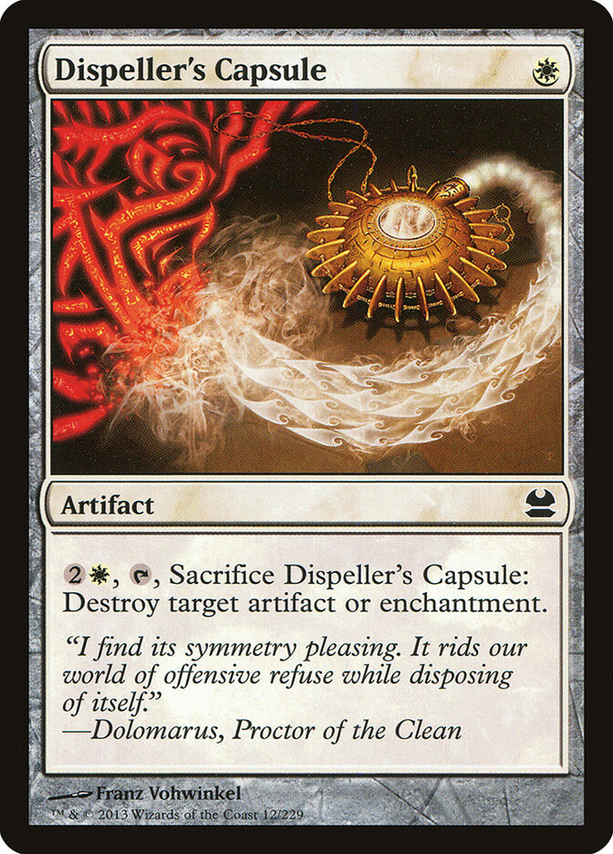 Dispeller's Capsule · Modern Masters (MMA) #12