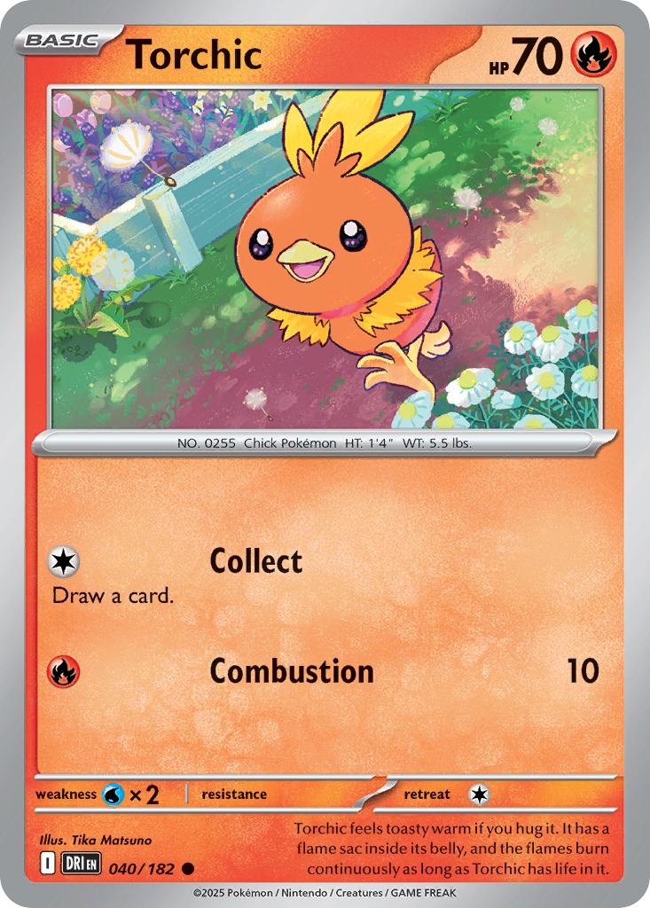 Torchic · Destined Rivals (SV10) #40