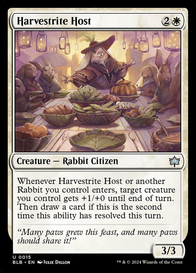 Harvestrite Host · Bloomburrow (BLB) #15