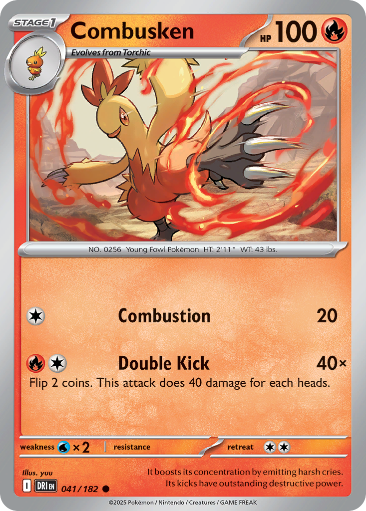 Combusken · Destined Rivals (SV10) #41