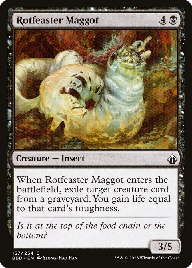 Rotfeaster Maggot · Battlebond (BBD) #157
