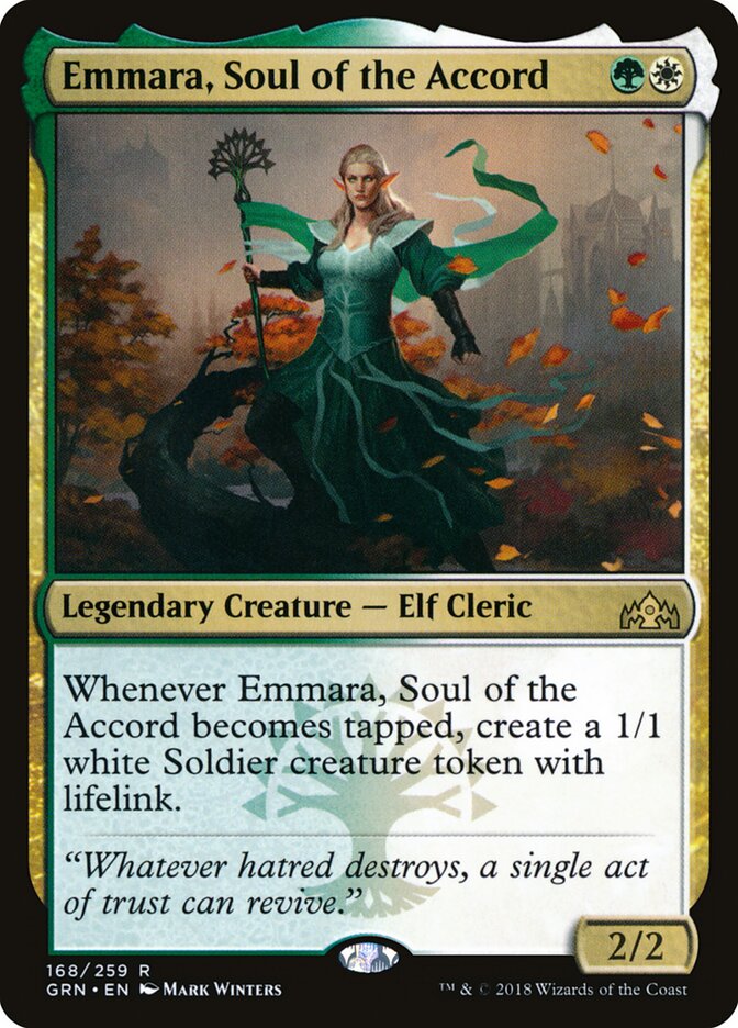 Emmara, Soul of the Accord · Guilds of Ravnica (GRN) #168