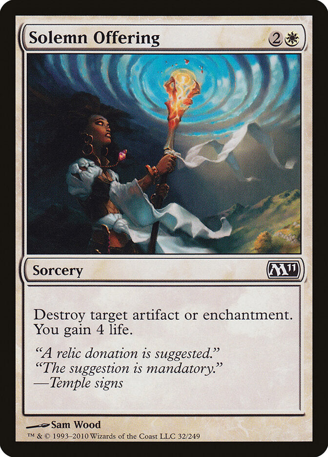 Solemn Offering · Magic 2011 (M11) #32