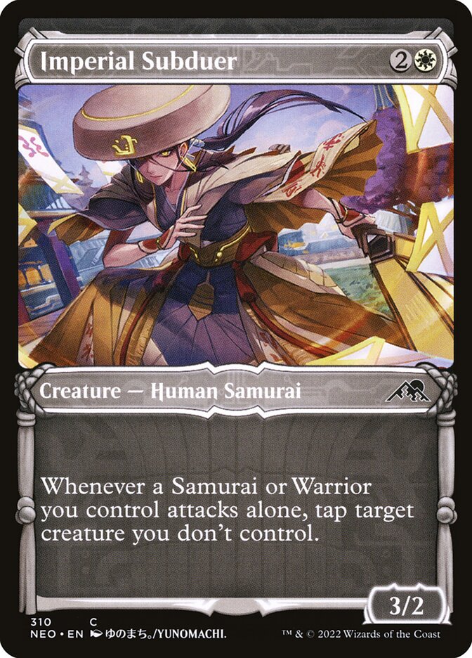 Imperial Subduer · Kamigawa: Neon Dynasty (NEO) #310 · showcase