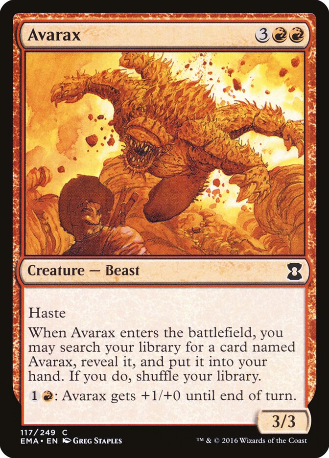Avarax · Eternal Masters (EMA) #117