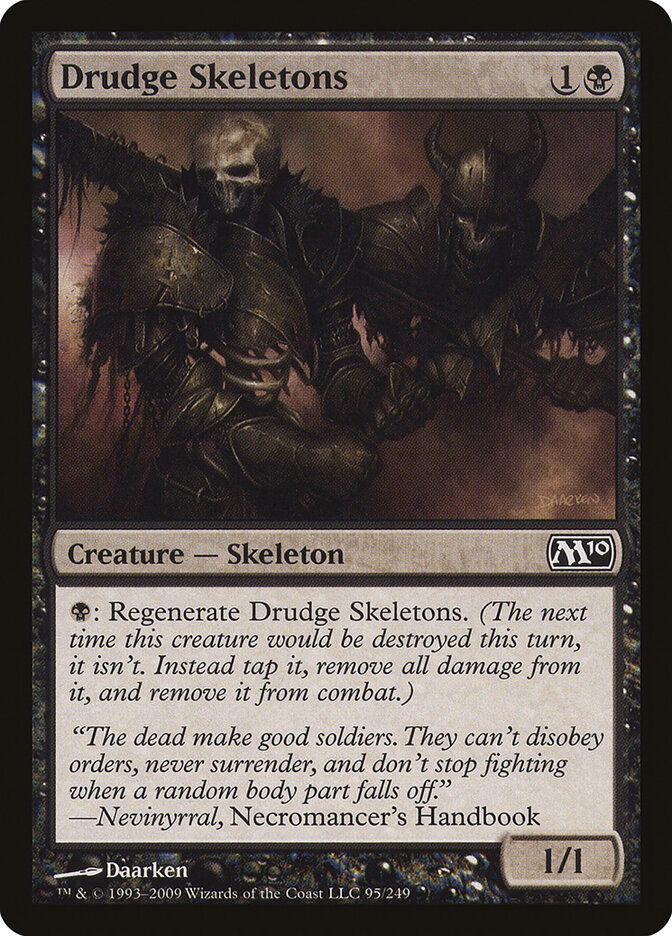 Drudge Skeletons · Magic 2010 (M10) #95
