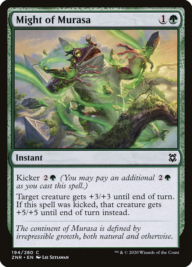 Might of Murasa · Zendikar Rising (ZNR) #194