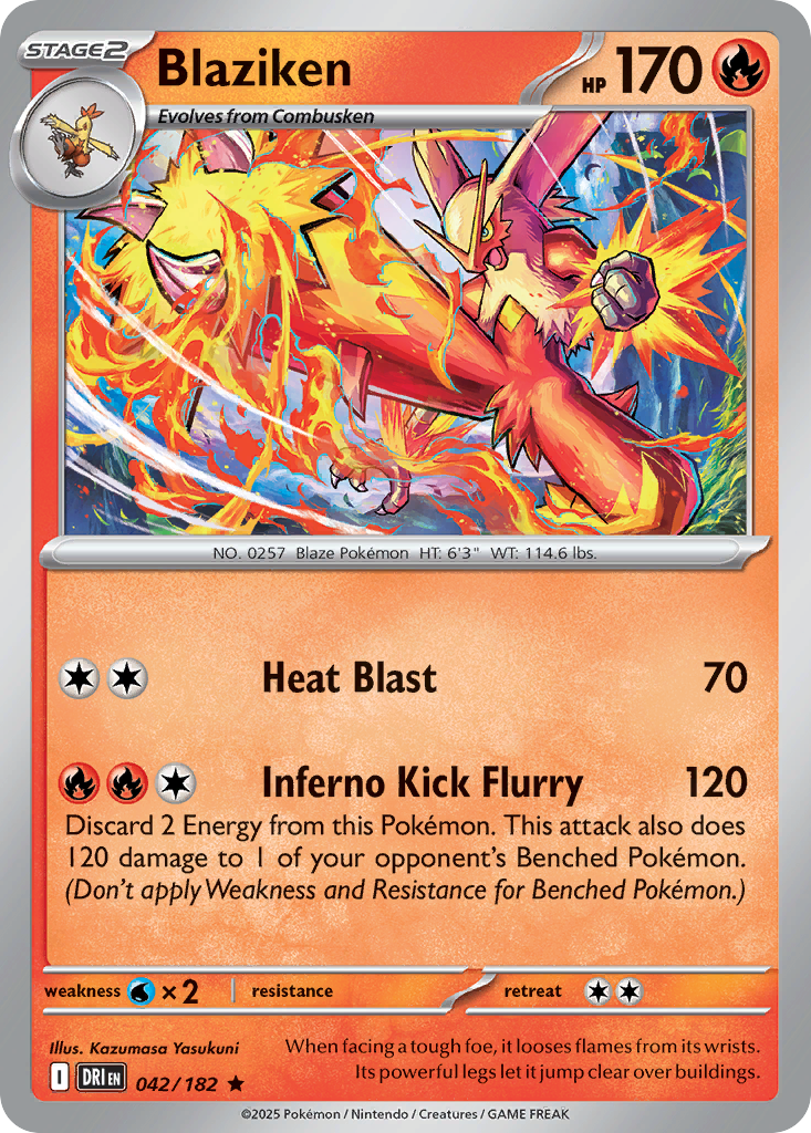 Blaziken · Destined Rivals (SV10) #42