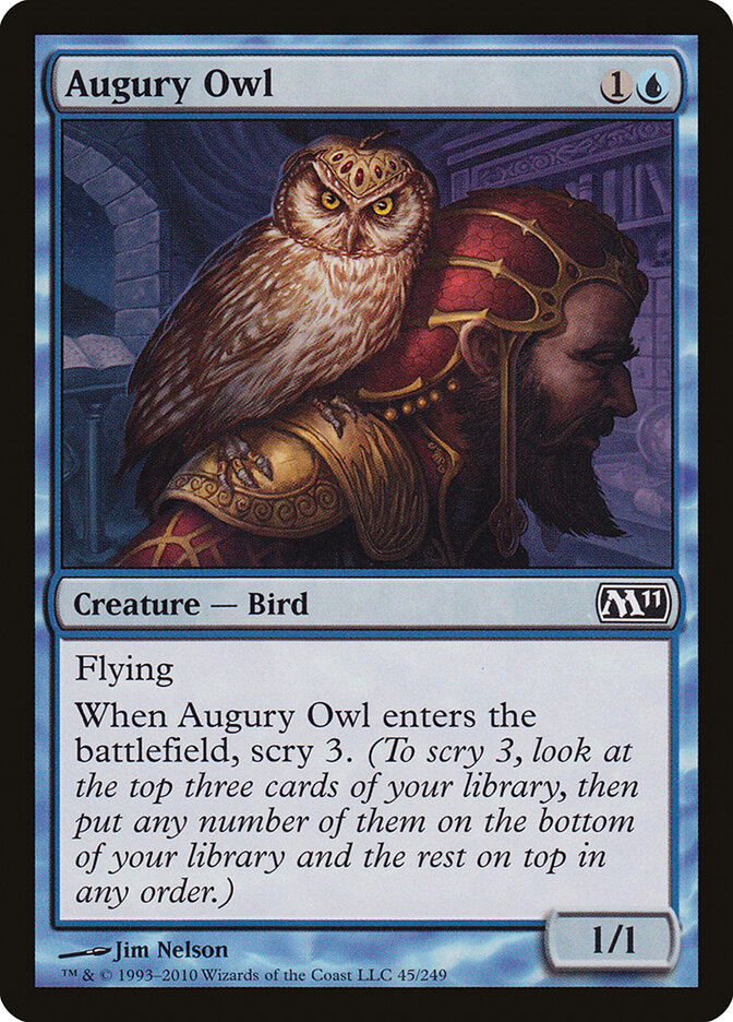 Augury Owl · Magic 2011 (M11) #45
