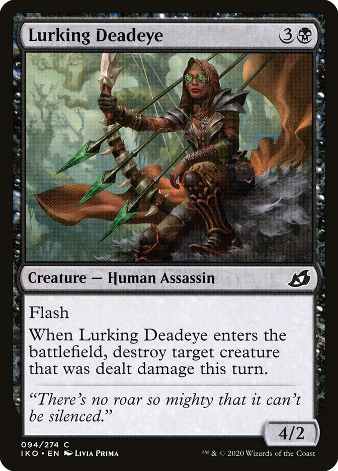 Lurking Deadeye · Ikoria: Lair of Behemoths (IKO) #94