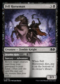 Fell Horseman // Deathly Ride · Wilds of Eldraine (WOE) #92