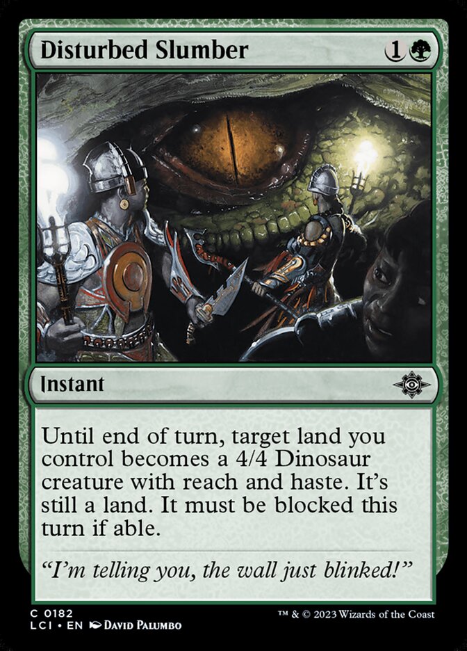 Disturbed Slumber · The Lost Caverns of Ixalan (LCI) #182
