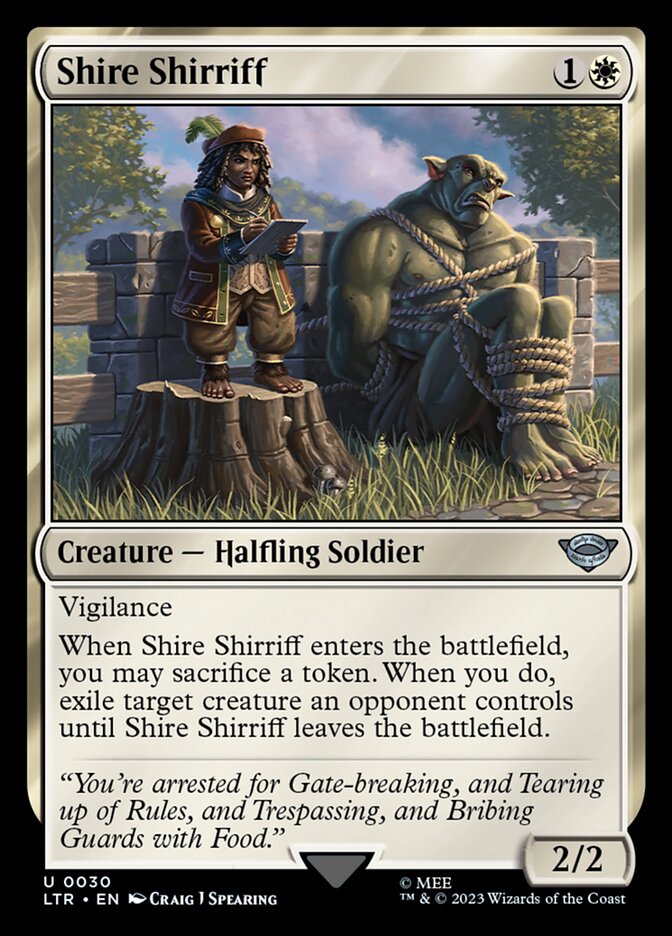 Shire Shirriff · The Lord of the Rings: Tales of Middle-earth (LTR) #30