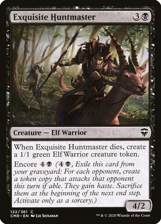 Exquisite Huntmaster · Commander Legends (CMR) #122