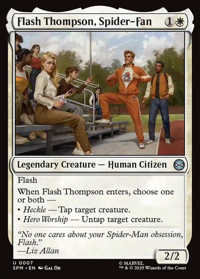 Flash Thompson, Spider-Fan · Marvel's Spider-Man (SPM) #7