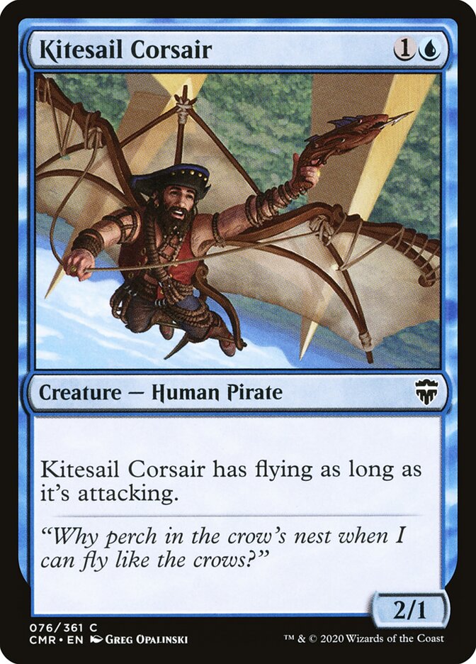Kitesail Corsair · Commander Legends (CMR) #76