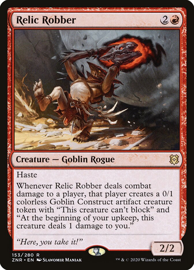 Relic Robber · Zendikar Rising (ZNR) #153