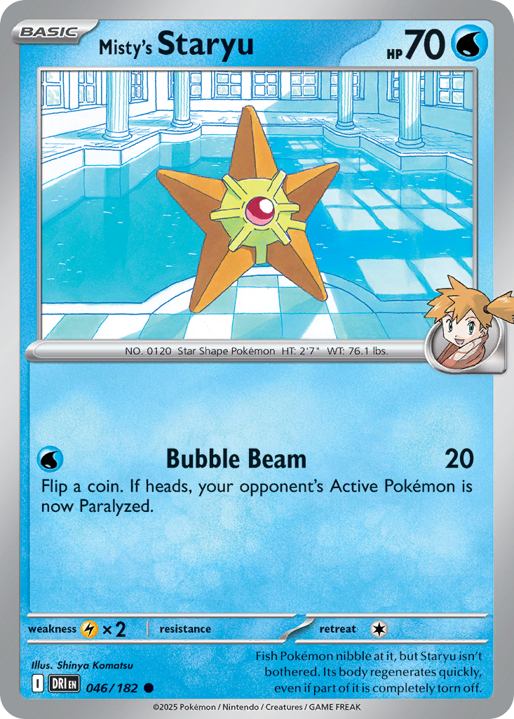 Misty's Staryu · Destined Rivals (SV10) #46