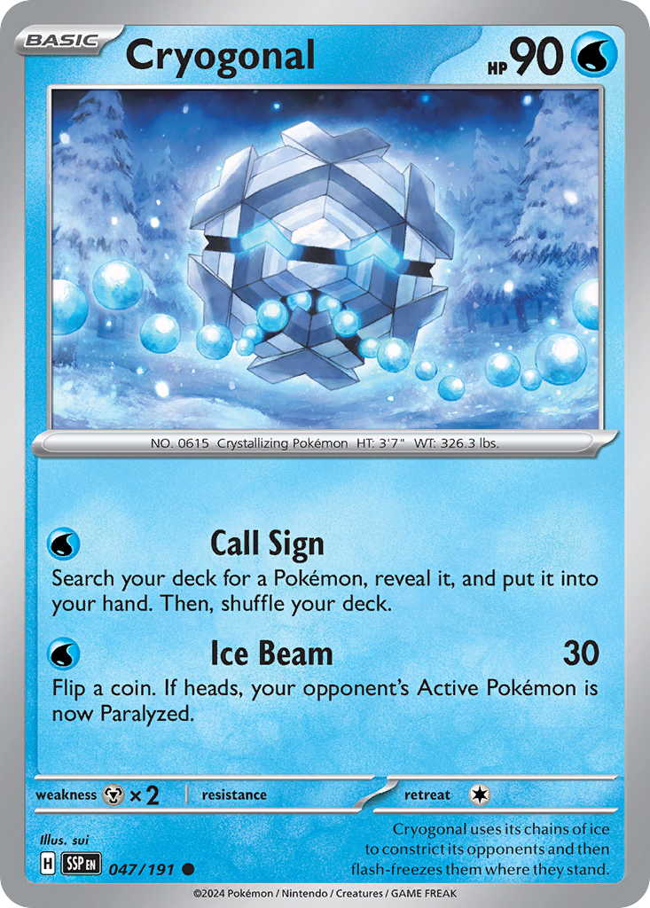 Cryogonal · Surging Sparks (SV8) #47
