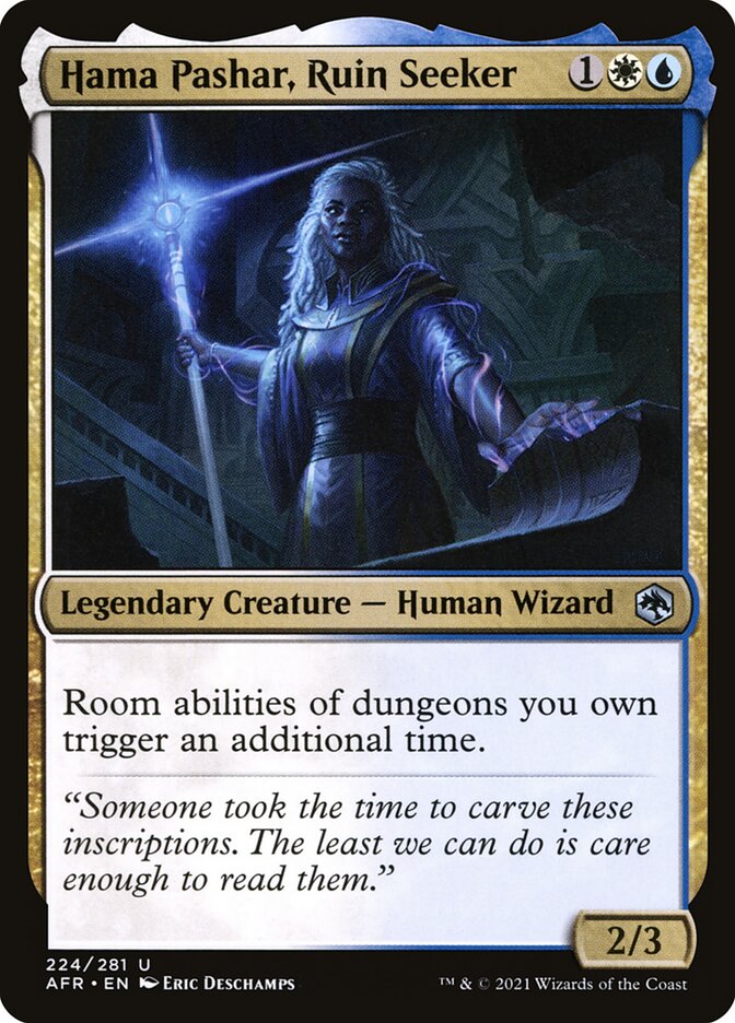 Hama Pashar, Ruin Seeker · Adventures in the Forgotten Realms (AFR) #224