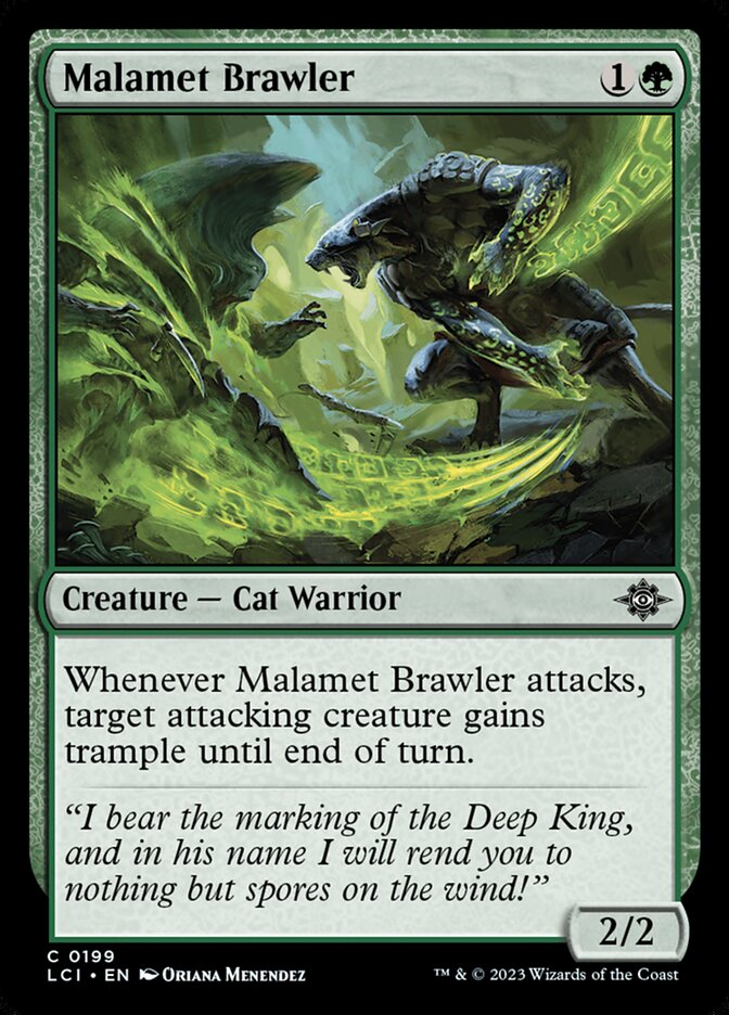 Malamet Brawler · The Lost Caverns of Ixalan (LCI) #199