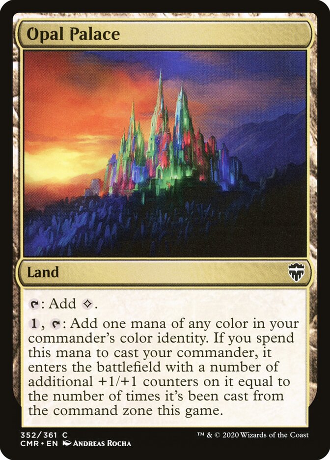 Opal Palace · Commander Legends (CMR) #352