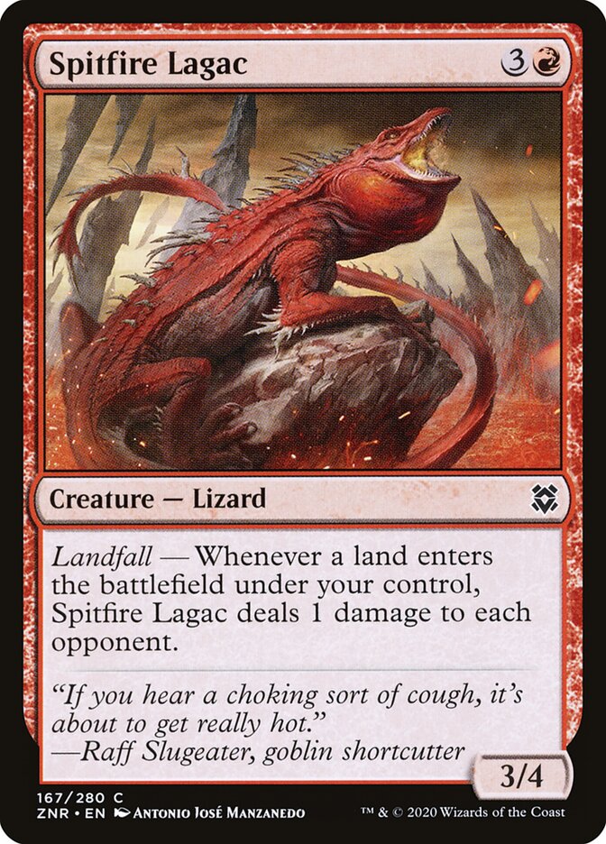 Spitfire Lagac · Zendikar Rising (ZNR) #167