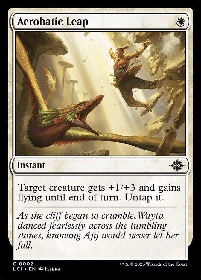 Acrobatic Leap · The Lost Caverns of Ixalan (LCI) #2