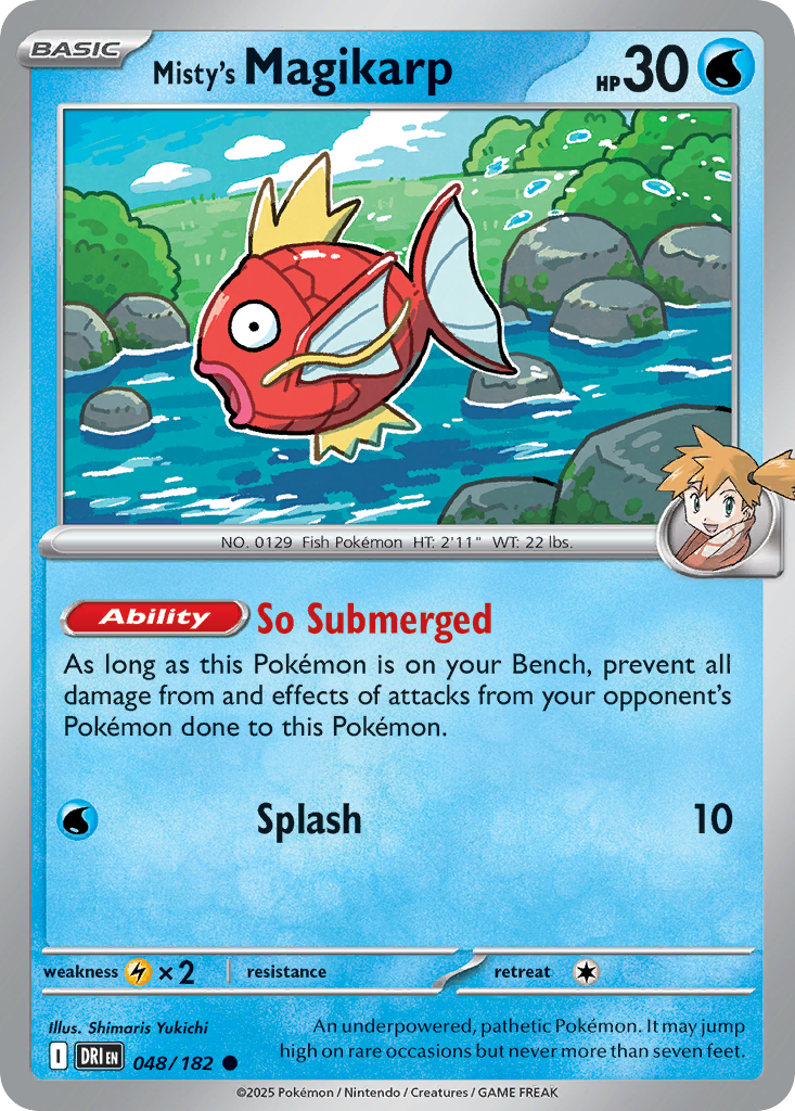 Misty's Magikarp · Destined Rivals (SV10) #48