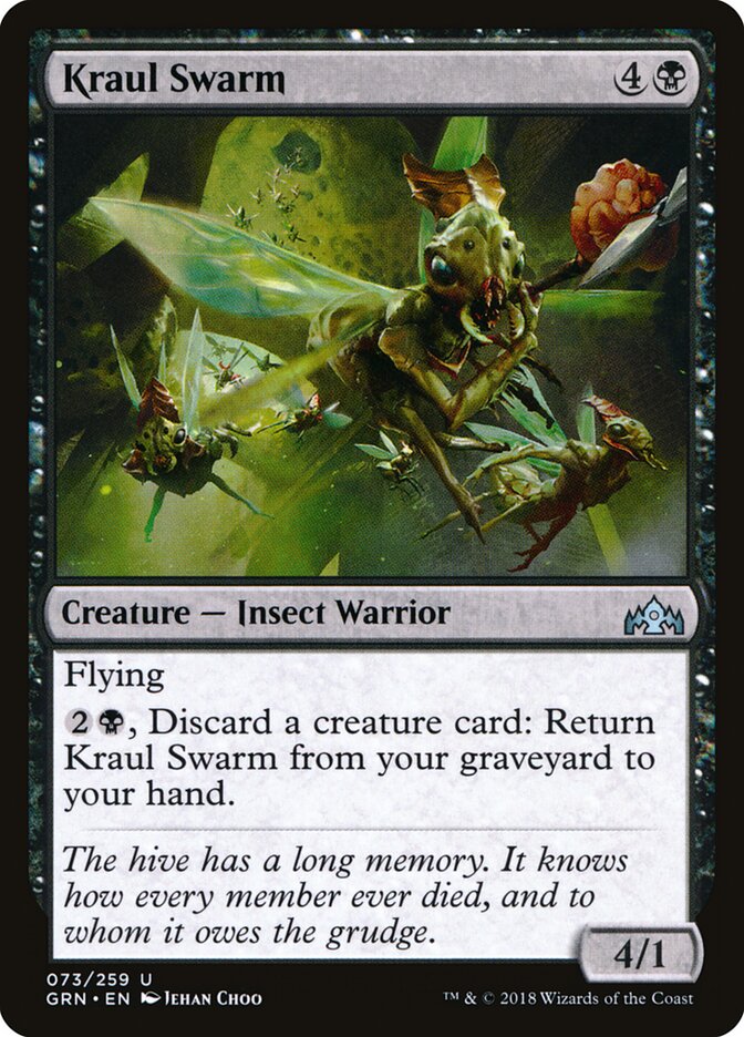 Kraul Swarm · Guilds of Ravnica (GRN) #73