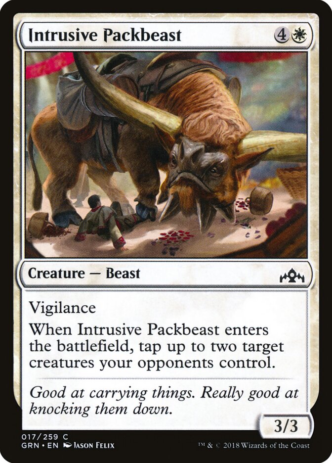 Intrusive Packbeast · Guilds of Ravnica (GRN) #17