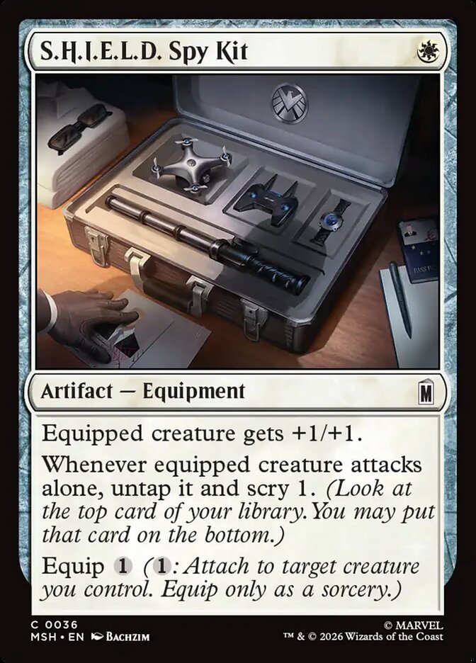 S.H.I.E.L.D. Spy Kit · Marvel Super Heroes (MSH) #36