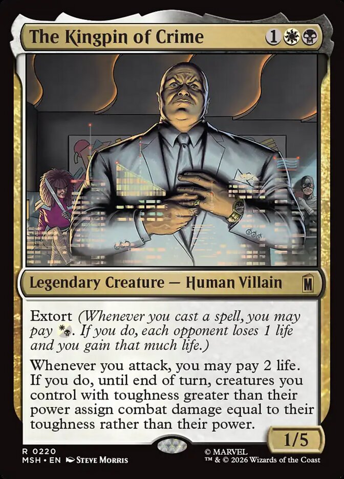 The Kingpin of Crime · Marvel Super Heroes (MSH) #220