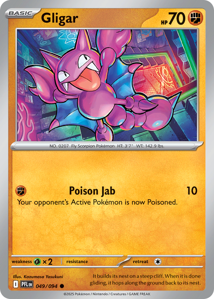 Gligar · Phantasmal Flames (ME2) #49