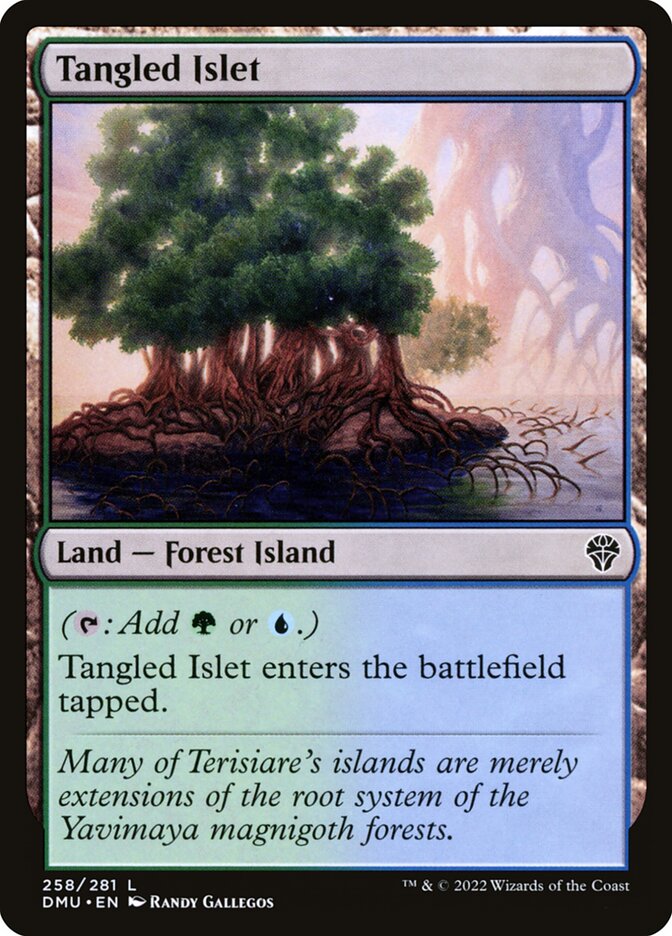 Tangled Islet · Dominaria United (DMU) #258