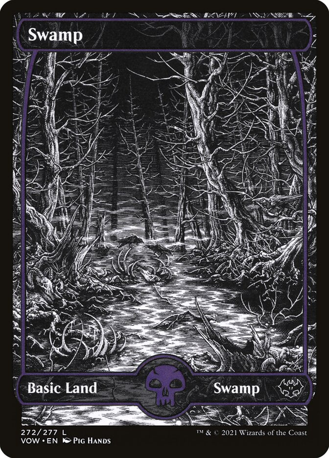 Swamp · Innistrad: Crimson Vow (VOW) #272 · showcase