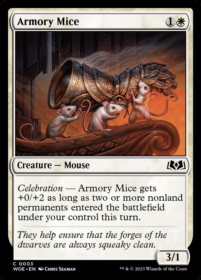 Armory Mice · Wilds of Eldraine (WOE) #3