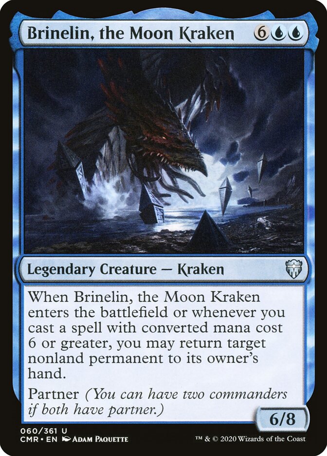Brinelin, the Moon Kraken · Commander Legends (CMR) #60