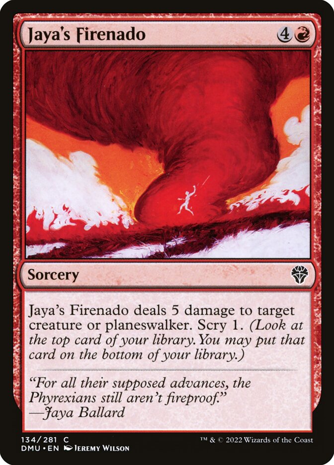 Jaya's Firenado · Dominaria United (DMU) #134