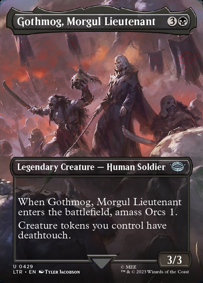 Gothmog, Morgul Lieutenant · The Lord of the Rings: Tales of Middle-earth (LTR) #429 · borderless