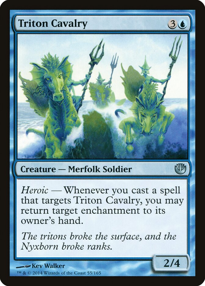 Triton Cavalry · Journey into Nyx (JOU) #55
