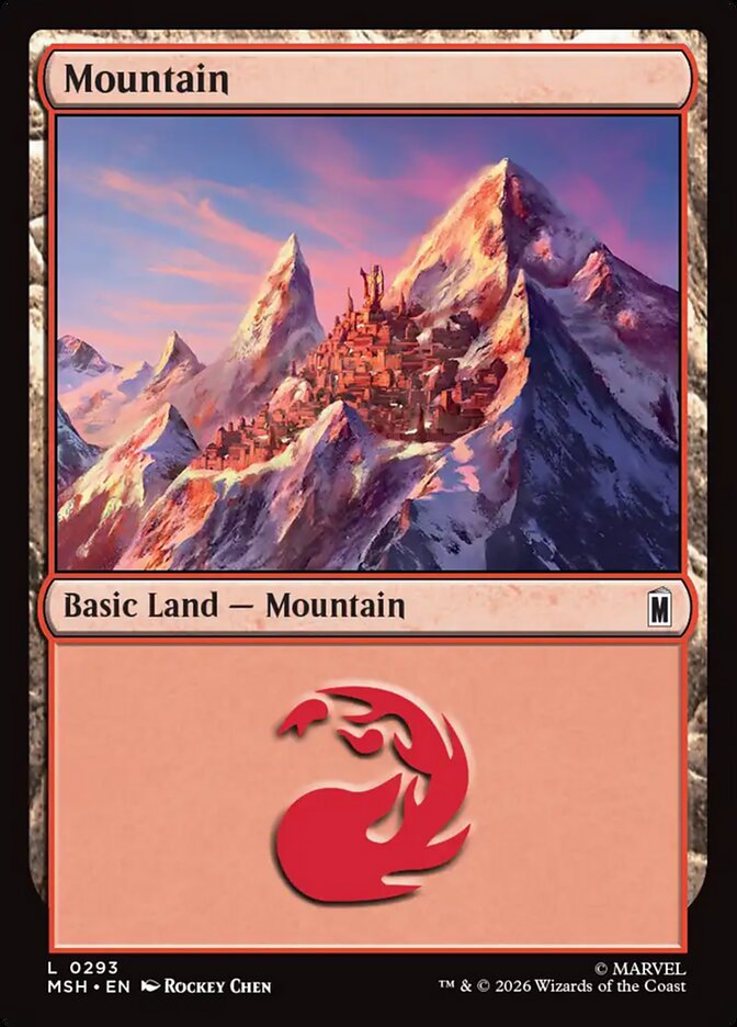 Mountain · Marvel Super Heroes (MSH) #293